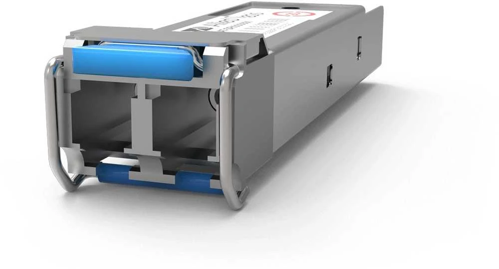 Allied Telesis AT-SPLX10A SFP modulis su mėlyna sklende