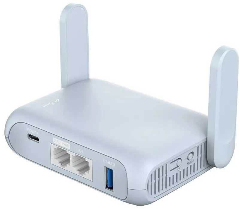 Allnet Maršrutizatorius mini 2.5G Wi-Fi 7 VPN GL-iNet Slate 7