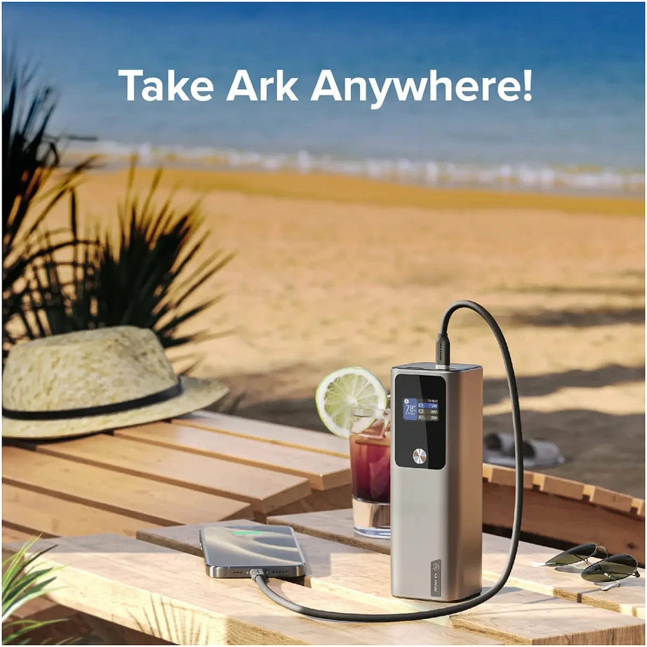 ALOGIC Ark 27 000 mAh maitinimo blokas su 140 W USB-C įkrovimu