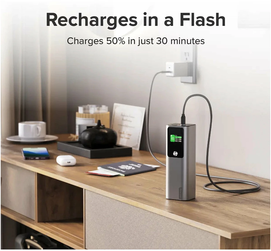 ALOGIC Ark 27 000 mAh maitinimo blokas su 140 W USB-C įkrovimu