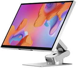 Alogic ASPEKT Touch 32 UHD matinis doko monitorius, tik sidabrinis