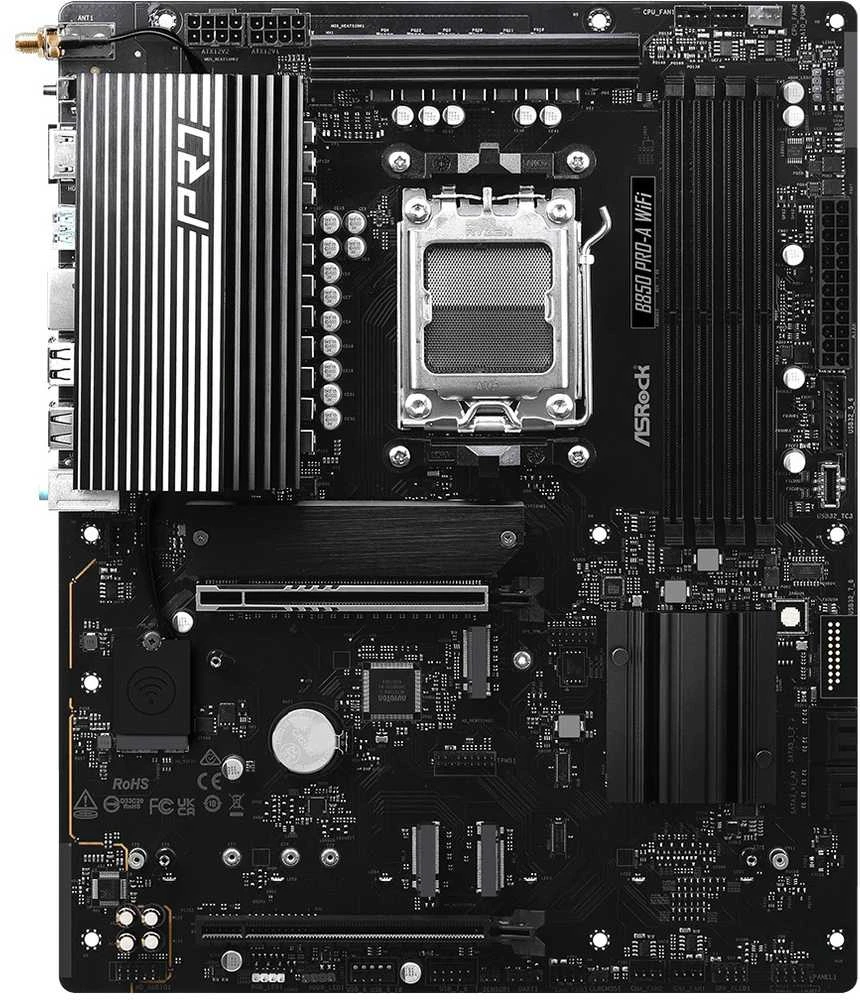 Pagrindinė plokštė Asrock B850 Pro-A WiFi AMD B850 Socket AM5 ATX