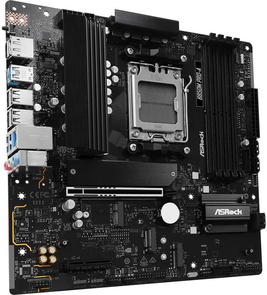 Pagrindinė plokštė Asrock B850M Pro-A AMD B850 Socket AM5 micro ATX