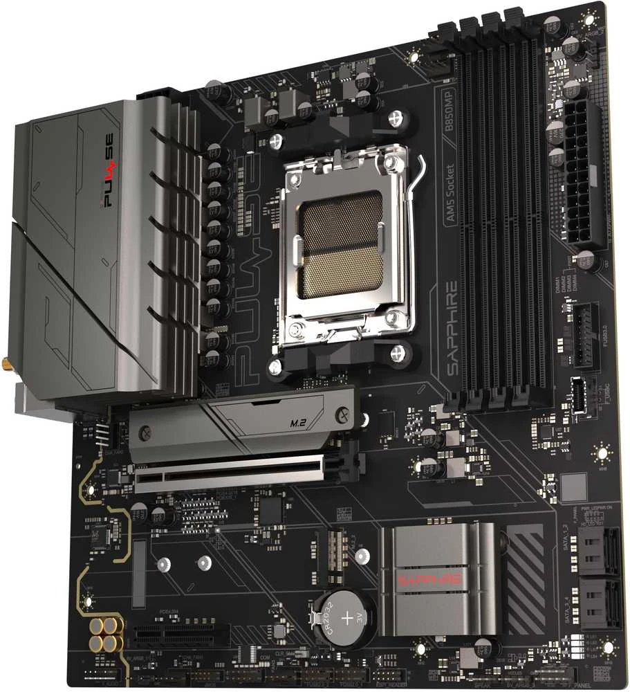 Sapphire PULSE B850M WIFI AMD B850 Socket AM5 micro ATX pagrindinė plokštė