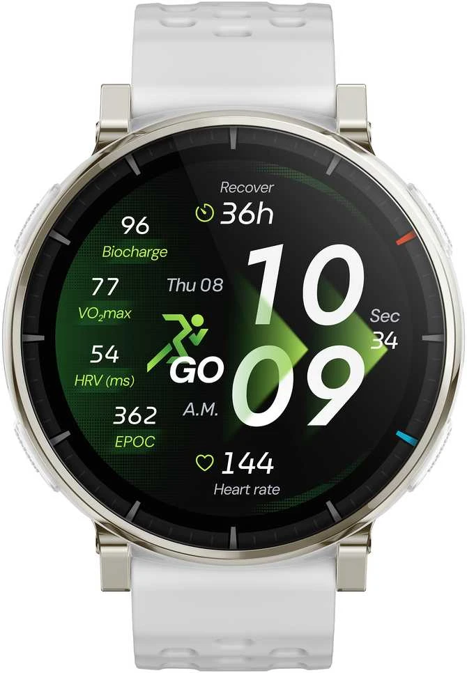 Išmanusis laikrodis Amazfit Active 3 Premium Aero Baltas (ESW2558GL3N HMI)