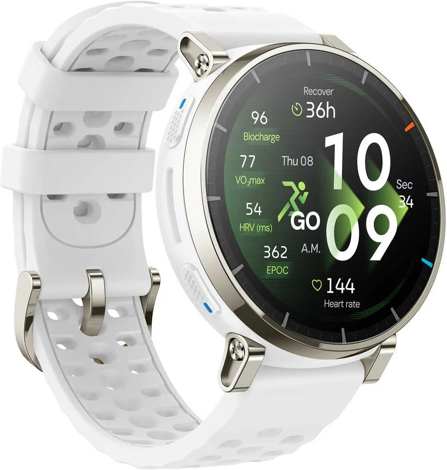 Išmanusis laikrodis Amazfit Active 3 Premium Aero Baltas (ESW2558GL3N HMI)