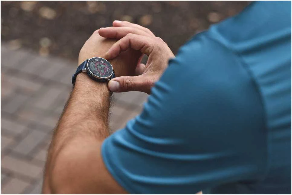 Amazfit Active 3 Premium Dark Mėlyna Išmanusis laikrodis HYROX-Modus