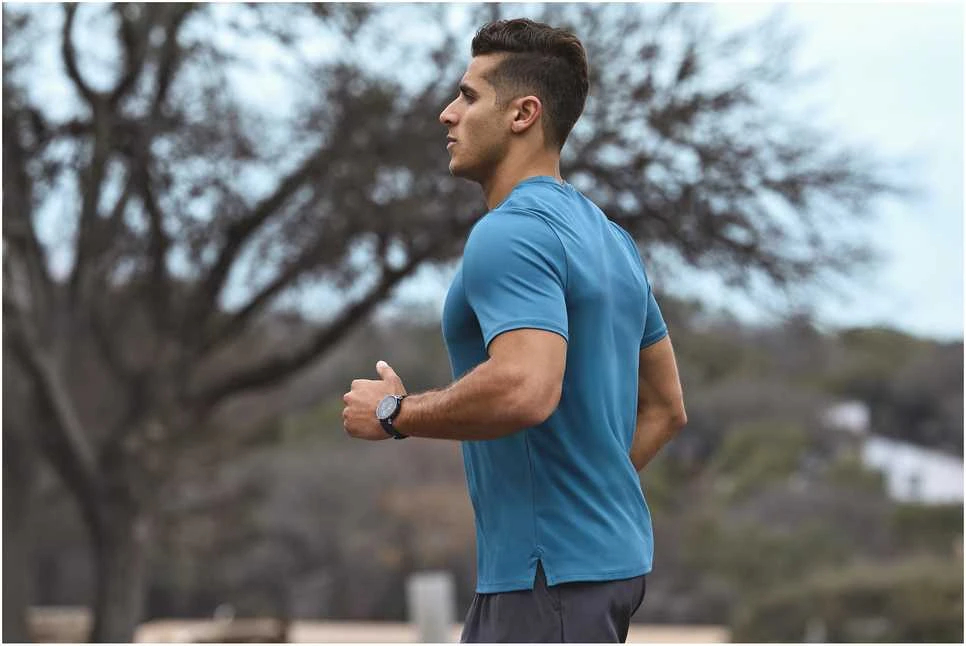 Amazfit Active 3 Premium Dark Mėlyna Išmanusis laikrodis HYROX-Modus