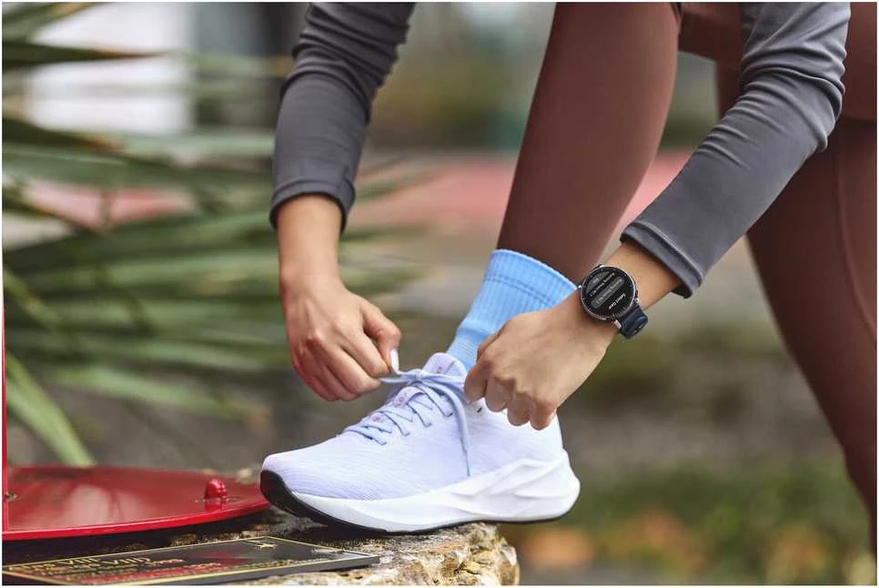 Amazfit Active 3 Premium Dark Mėlyna Išmanusis laikrodis HYROX-Modus