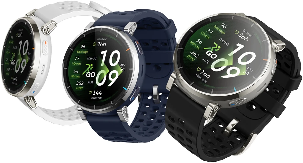 Išmanusis laikrodis Amazfit Active 3 Premium NFC Apex Sidabrinis