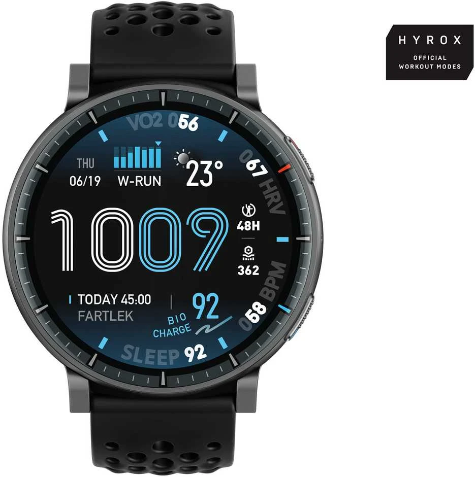 Išmanusis laikrodis Amazfit Active Max NFC juoda