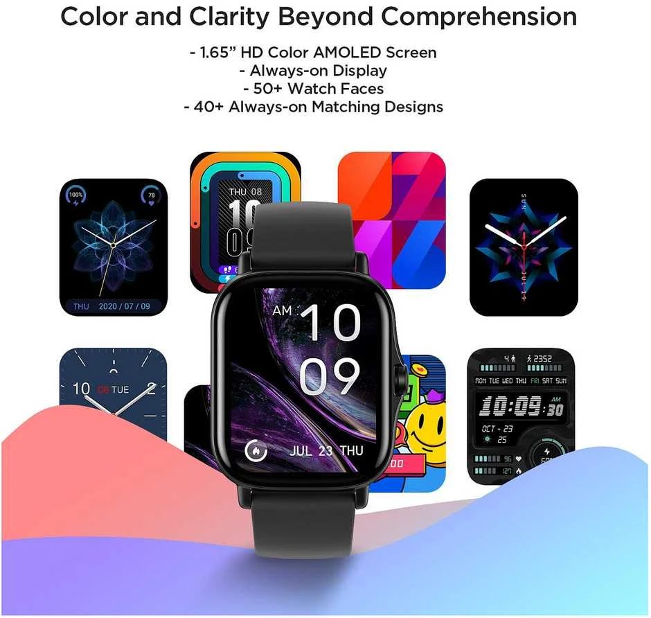 Xiaomi Išmanusis laikrodis Amazfit GTS 2 NE Išmanusis laikrodis 42mm Midnight Juodas