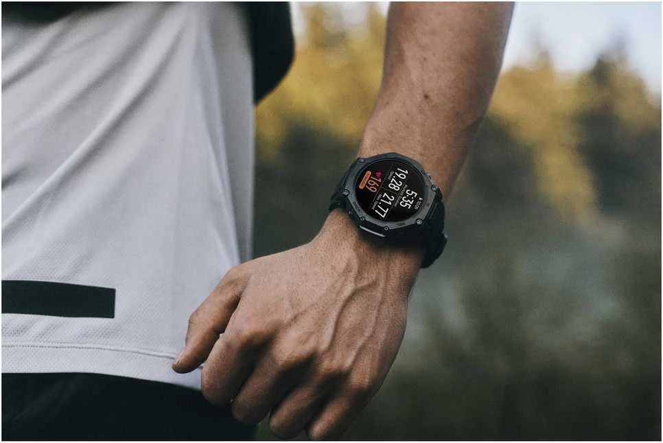Išmanusis laikrodis Amazfit T-Rex 3 Pro, juodos spalvos (48mm)
