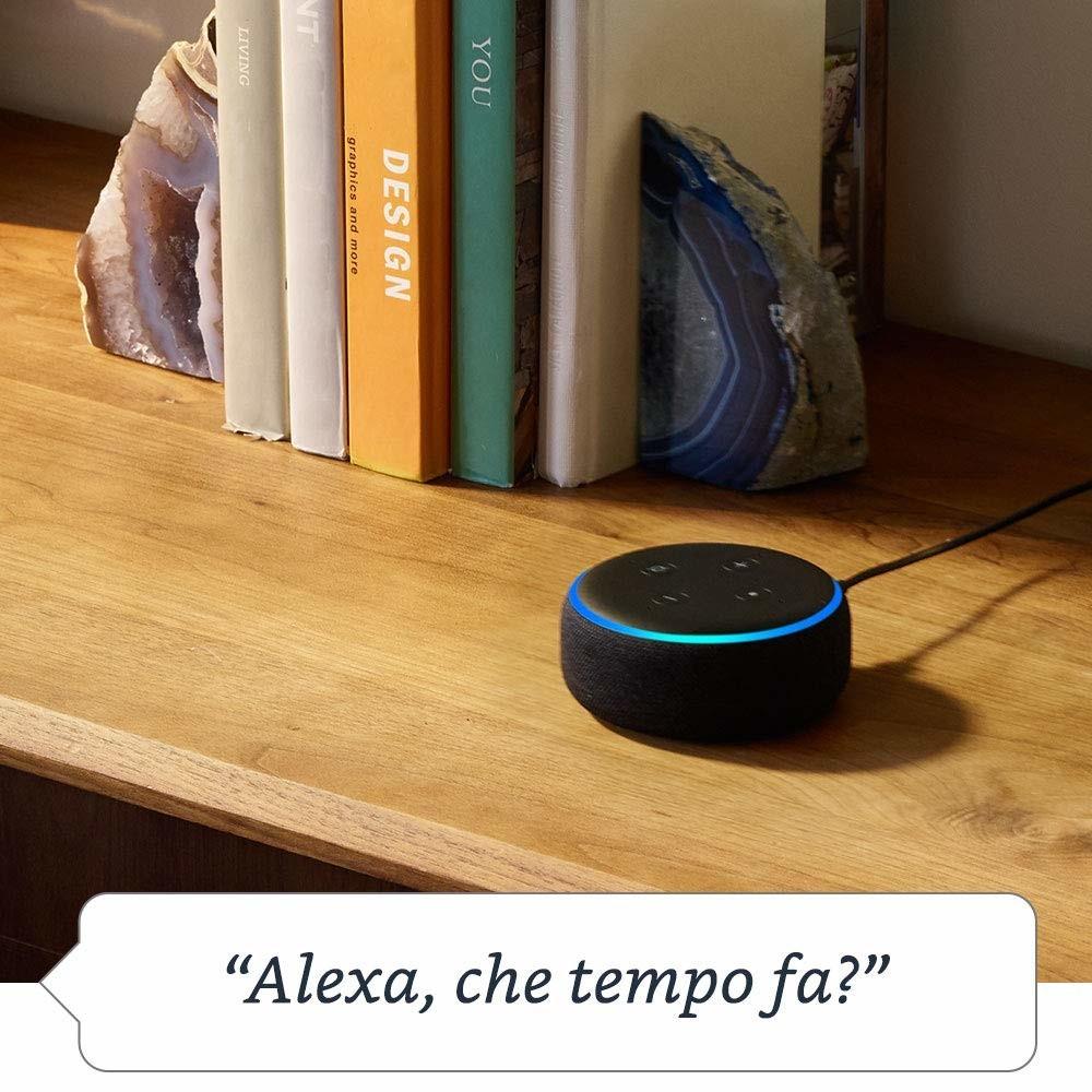 Išmani garso kolonėlė Amazon Echo Dot 3, Juoda | Varle.lt