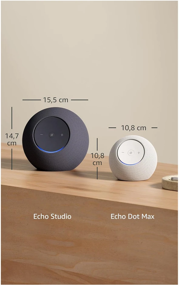 „Amazon“ išmanioji kolonėlė „Echo Studio“, pilka