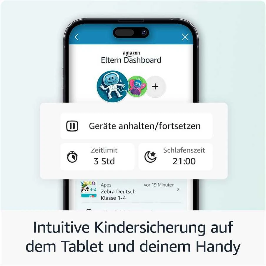 „Amazon Fire HD 8 Kids Pro Planšetė“ (2024 m.) „WiFi“ 32 GB nuo 6 iki 12 metų „Marvel's Avengers B0CVDPXVWR“