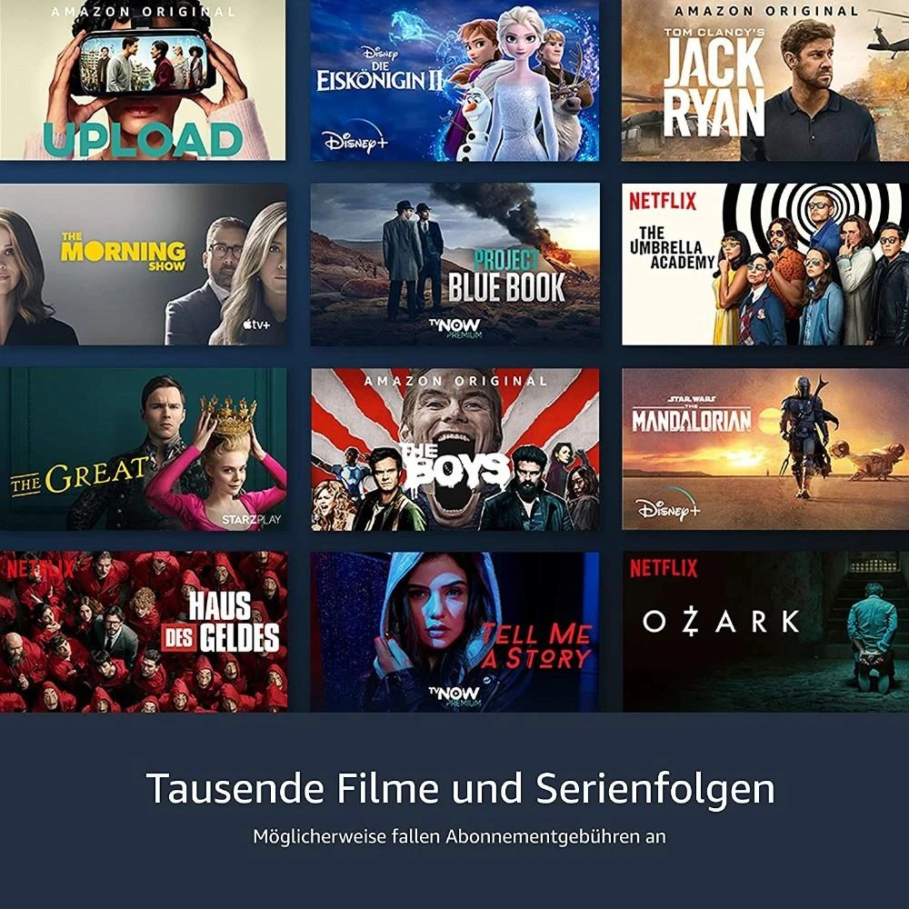 Vaizdo grotuvas „Amazon Fire TV Stick Alexa 2021“.