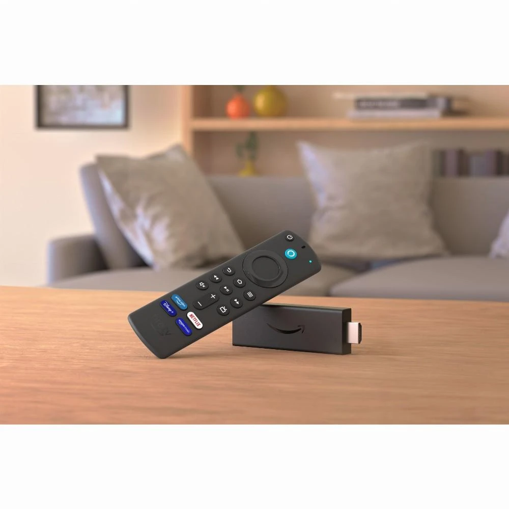 Vaizdo grotuvas „Amazon Fire TV Stick Alexa 2021“.