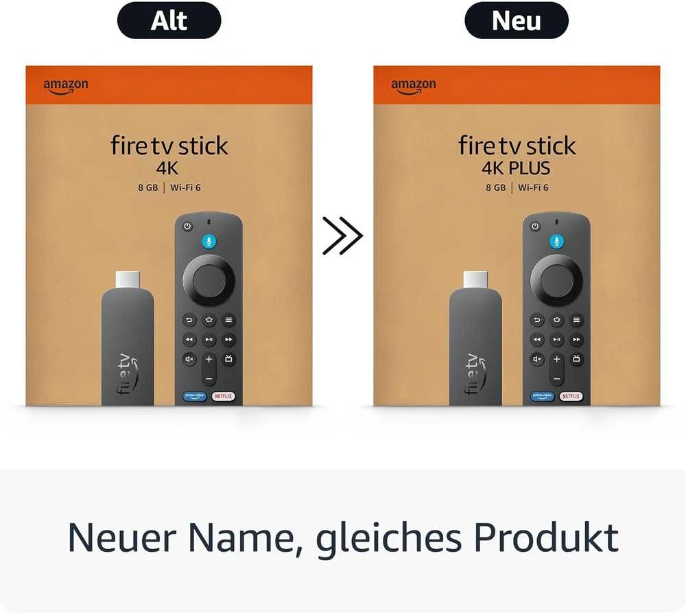 Vaizdo grotuvas „Amazon Fire TV Stick 4K Plus“ su „Wi-Fi 6“ palaikymu ir transliacija „Dolby Vision“ / „Atmos“ bei HDR10+ formatais