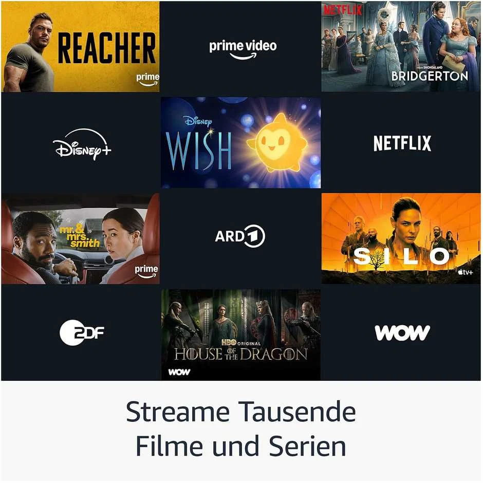 Vaizdo grotuvas „Amazon Fire TV Stick 4K Plus“ su „Wi-Fi 6“ palaikymu ir transliacija „Dolby Vision“ / „Atmos“ bei HDR10+ formatais