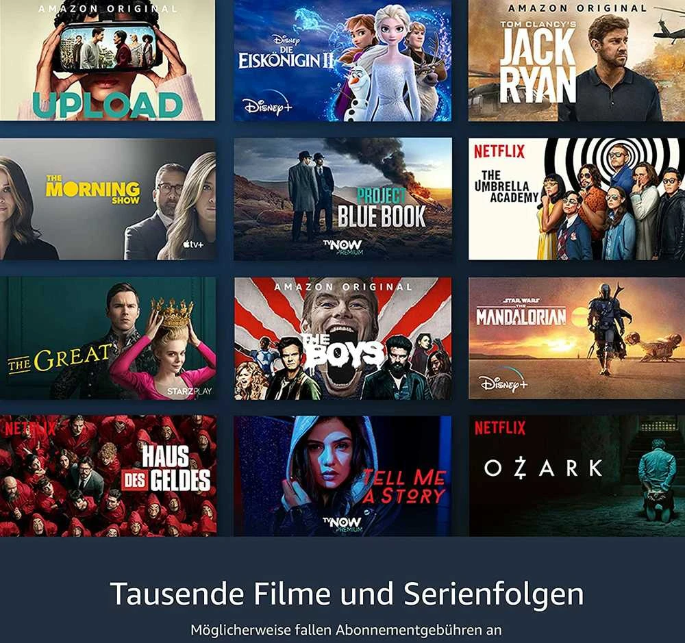 Vaizdo grotuvas „Amazon Fire TV Stick Alexa 2021“.