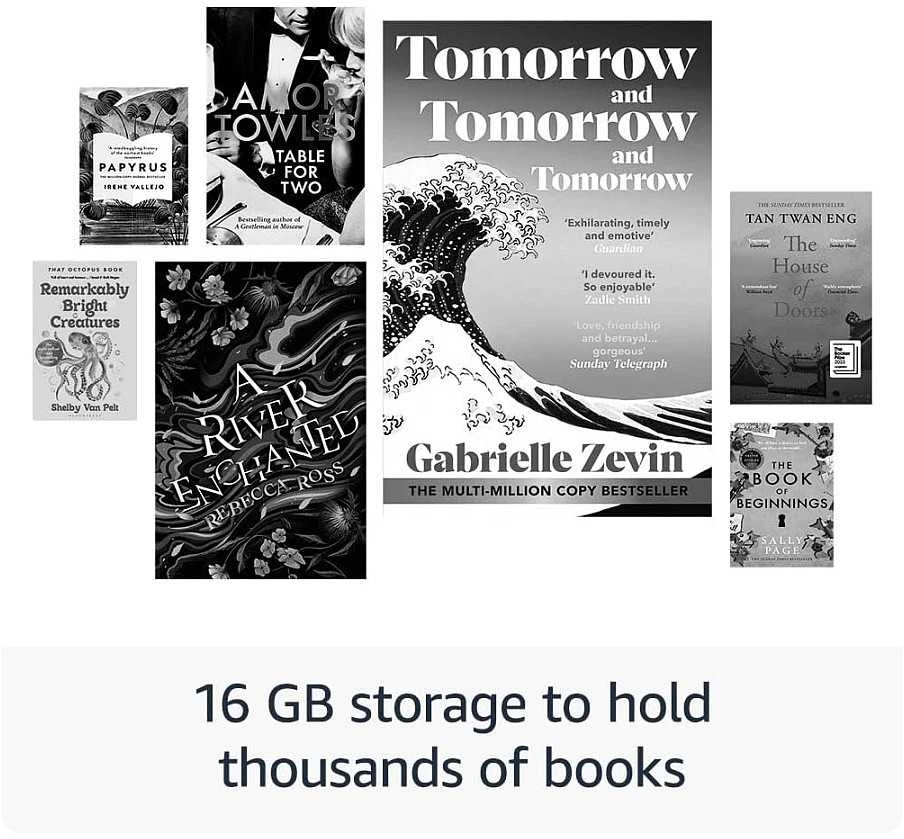 Amazon Kindle 11 el. knygų skaitytuvas 6 colių be reklamų 16 GB Juodas