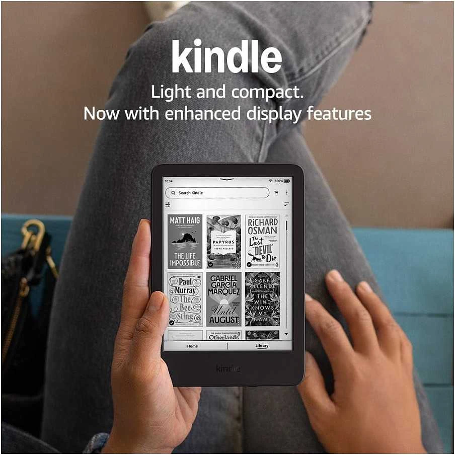 Amazon Kindle 11 el. knygų skaitytuvas 6 colių be reklamų 16 GB Juodas