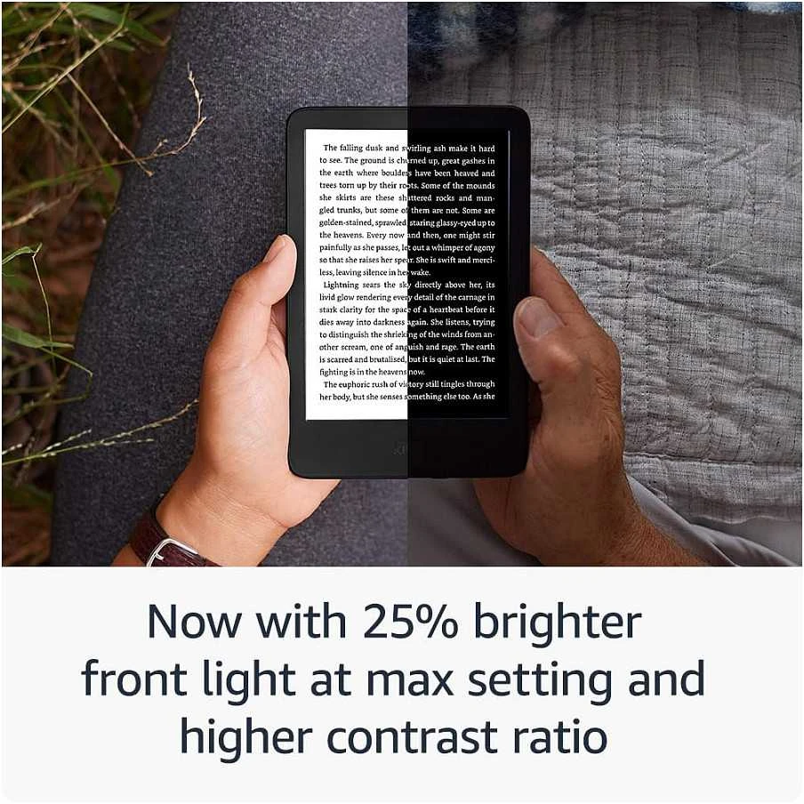 Amazon Kindle 11 el. knygų skaitytuvas 6 colių be reklamų 16 GB Juodas