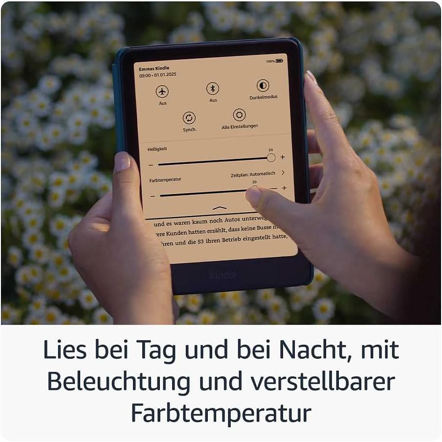 Elektroninė skaityklė Amazon Kindle Paperwhite (2024) 7", 16 GB, juodos spalvos | su reklamomis