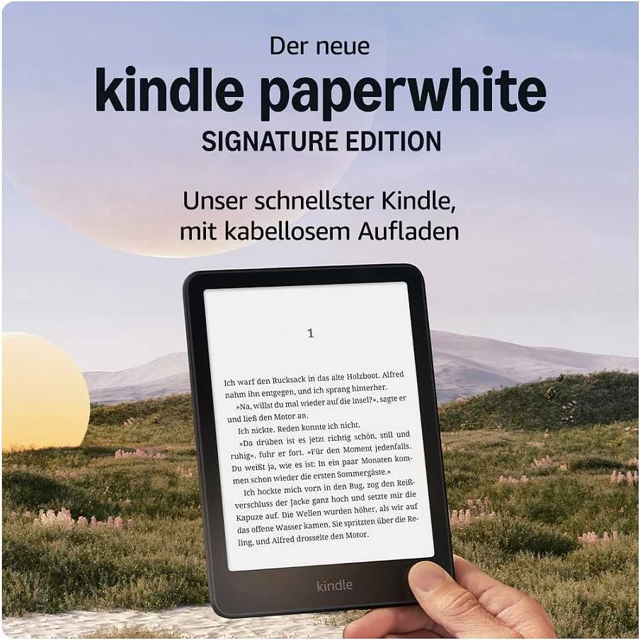 Amazon Kindle Paperwhite Signature Edition, 32 GB, 12-osios kartos (2024 m.), juodos spalvos