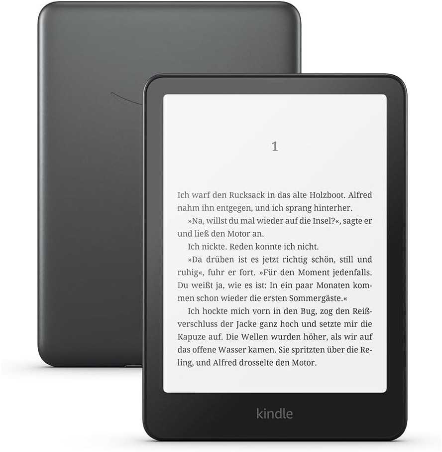 Amazon Kindle Paperwhite Signature Edition 32GB 2024 Metallic Juodas
