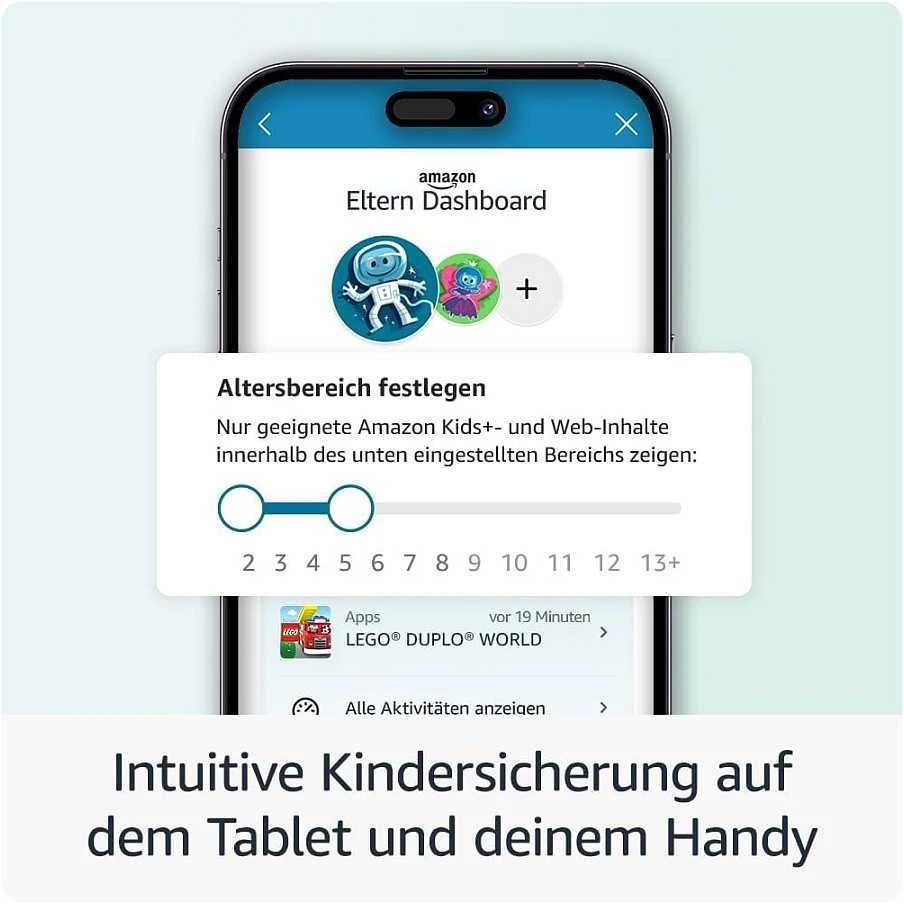 Planšetė Amazon Planšetė Fire HD 8 Kids 32GB WiFi - mėlynos spalvos