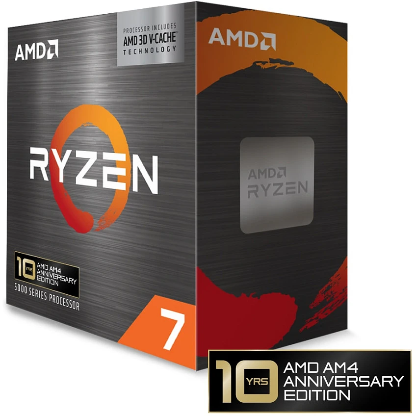 Procesorius AMD Ryzen 7 5800X3D processor 3.4 GHz 96 MB L3 Box