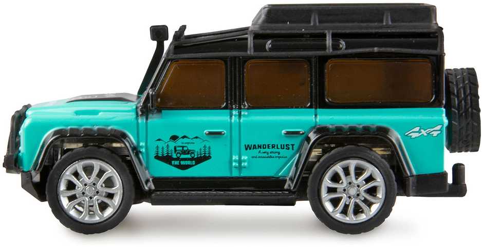 Amewi AMEWI RC Geländewagen Die Cast 1:64 RTR petrol 2,4GHz