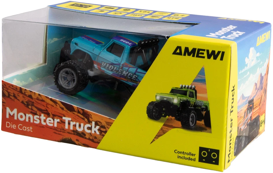 Amewi Amewi RC Monstertruck Die Cast Li-Ion 200mAh blau 6+