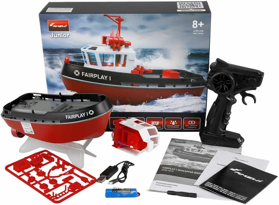 Carruzzo Amewi Fairplay I Radijo bangomis valdomas (RC) modelis Laive Elektrinis variklis 1:72