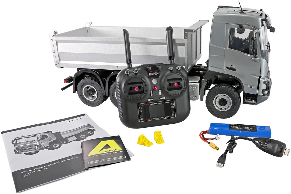 Amewi Volvo FMX E015 zdalnie sterowany modelis Wywrotka Silnik elektrinis 1:14
