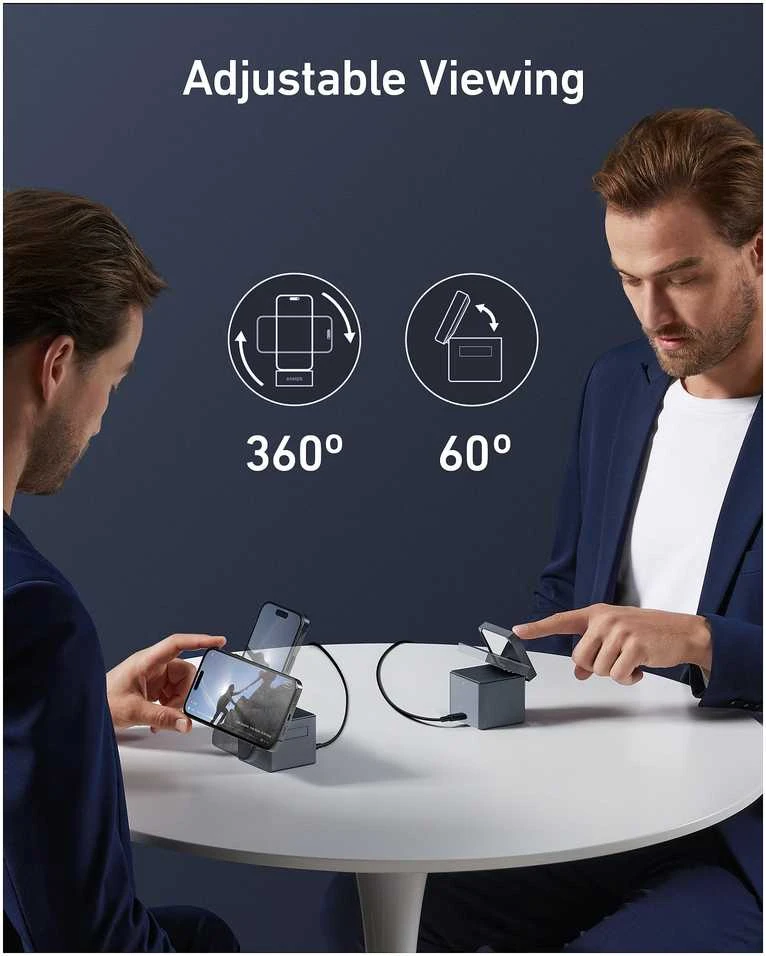 Anker Magnetic Wireless 3-in-1 kubas su MagSafe (15W) | Y1811G11
