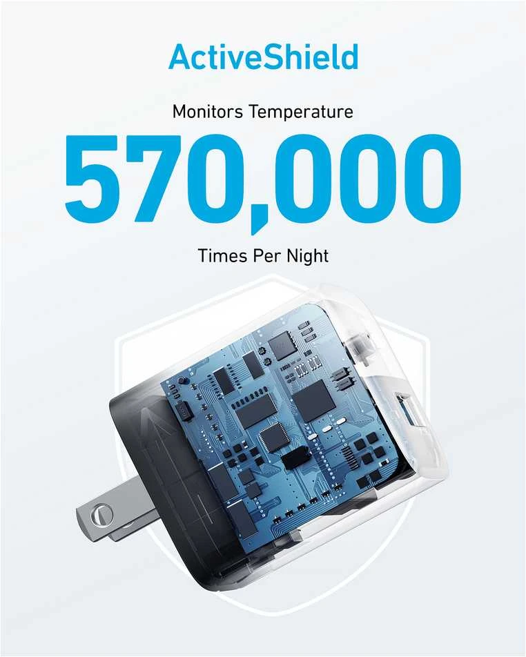 "Anker" įkroviklis 323 33W 1x USB-A 1x USB-C