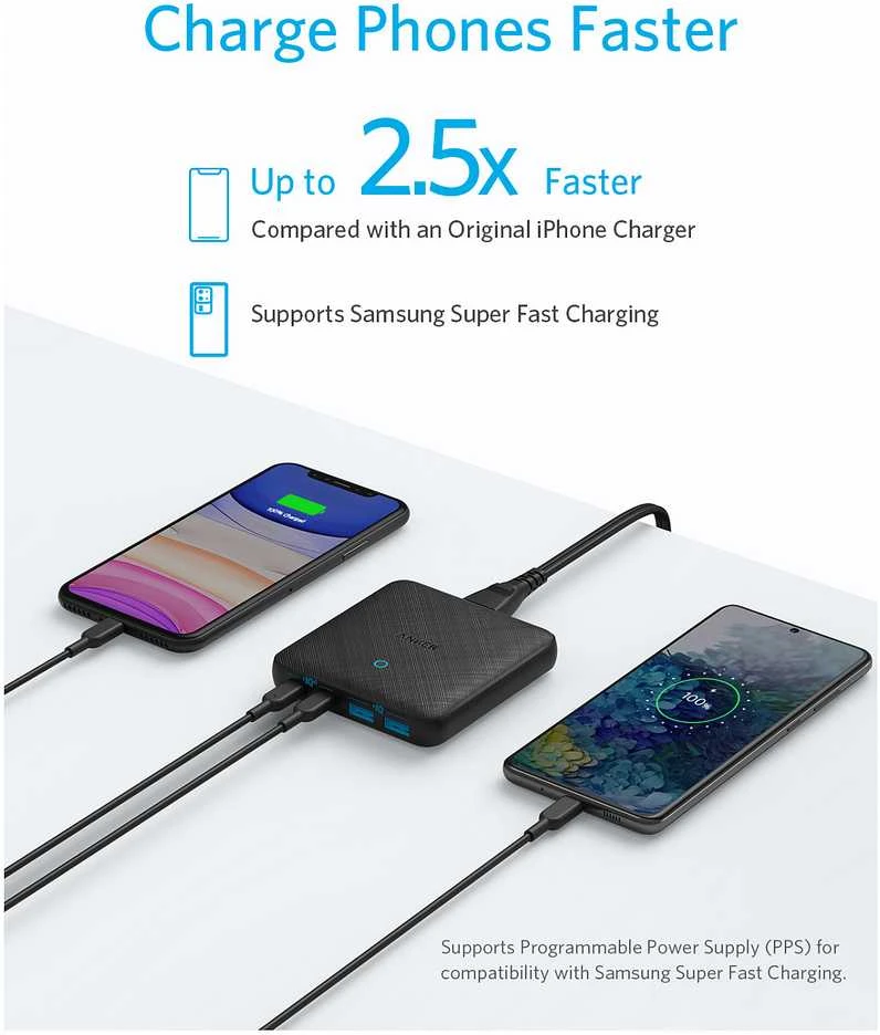 Anker PowerPort Atom III Slim 65W