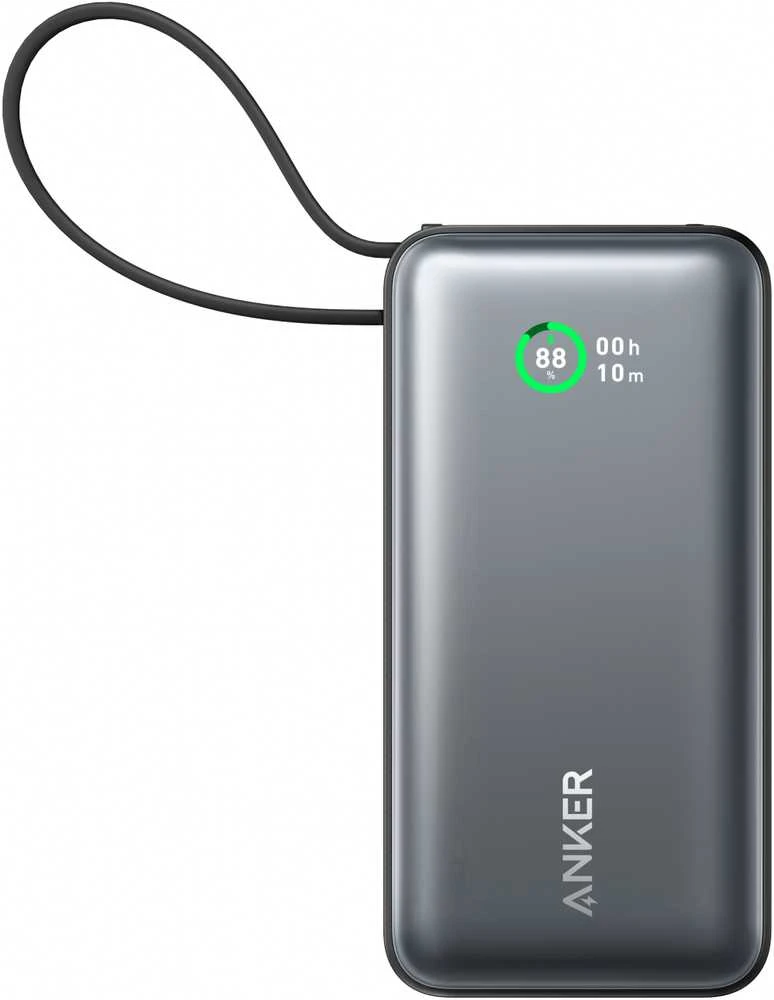 Anker 545 Nano Power Bank | A1259G11 | 10000 mAh | Juodas