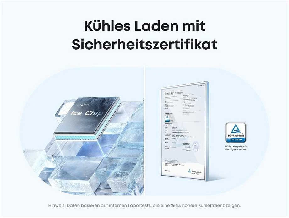 Įkroviklis Anker ANKER Charger 30W kompaktes GaN Schnellladeger�t 1x USB-C juodas