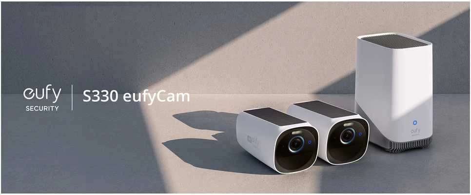 eufyCam S330 (2 kamerų rinkinys su HomeBase 3)