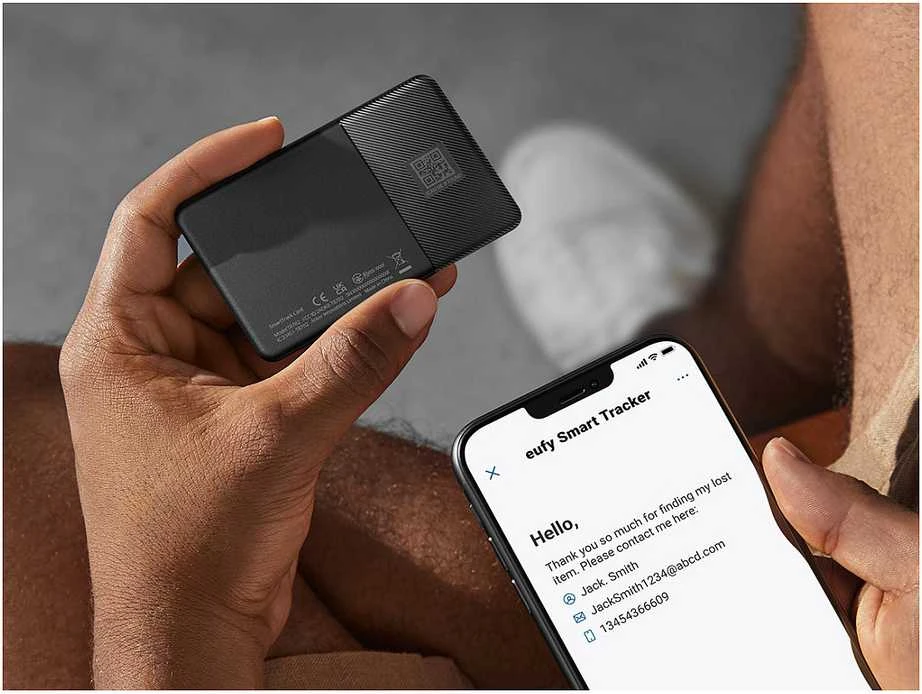 „Anker eufy Security SmartTrack“ kortelė – apsauga nuo pametimo, skirta mobiliesiems telefonams