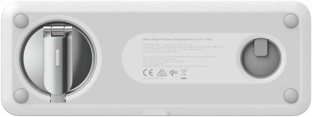Anker MagGo 15W 3-in-1 horizontali magnetinė stotis Baltas