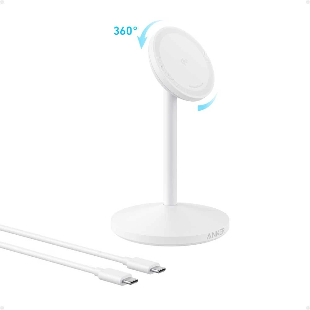 Anker MagGo Wireless Charger Single Stand Baltas