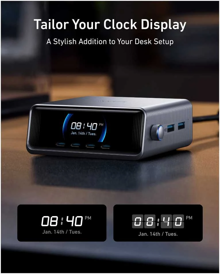 „Anker Prime“ įkroviklis (250 W, 6 prievadai, „GaNPrime“) | A2345341