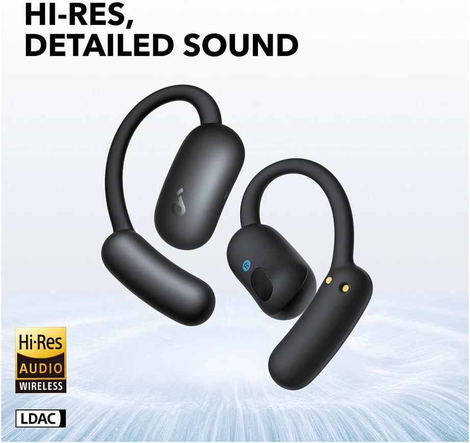 Ausinės Anker „Soundcore AeroFit 2“ Juoda