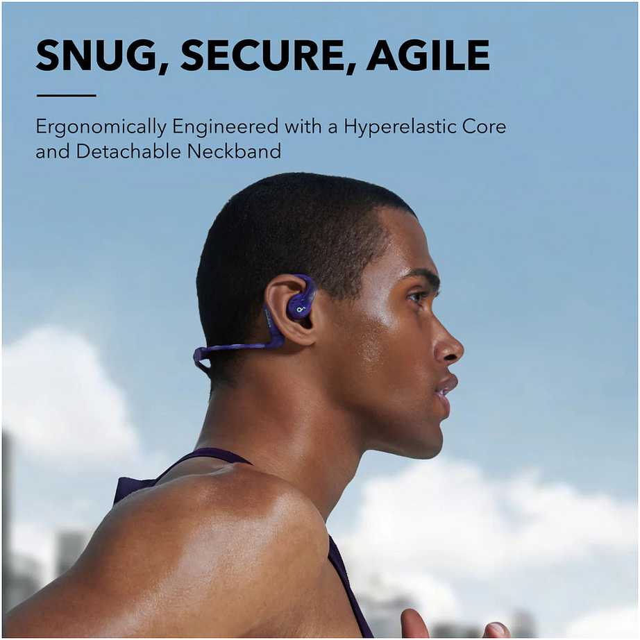 Ausinės Anker Soundcore AeroFit Pro, Violetinės spalvos