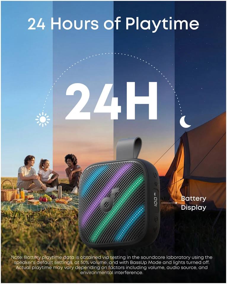 Anker „Soundcore Boom Go 3i“ Juoda